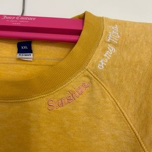 yellow Crew Neck